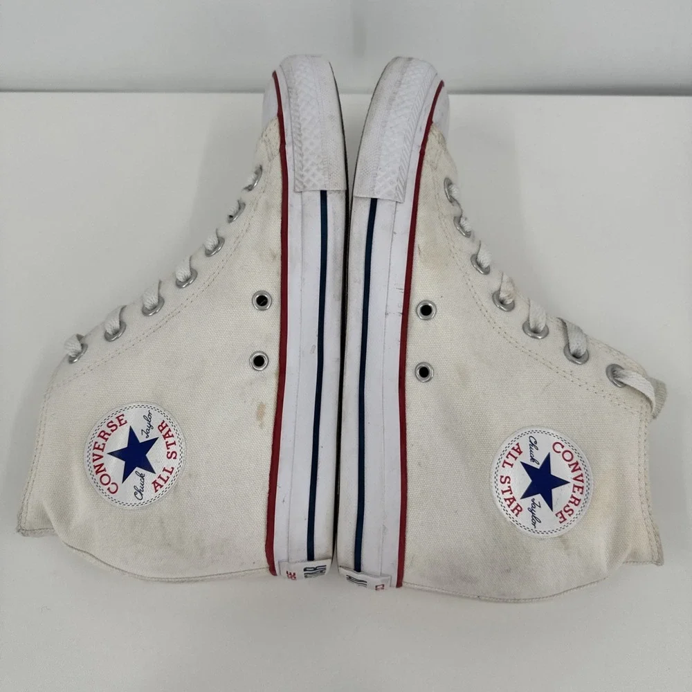 Converse Chuck Taylor All*Star Lux Hidden Heel Wedge Women's‎ Size 8 Rare - Picture 8 of 13